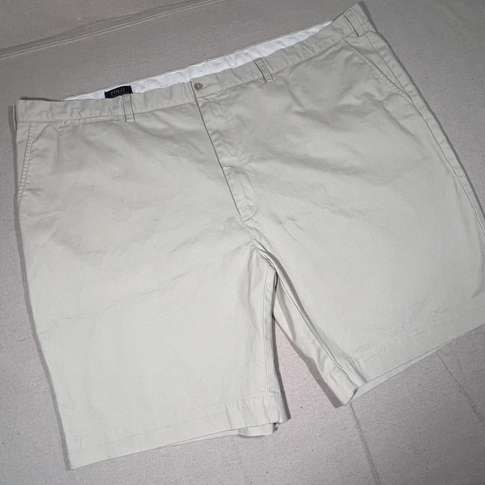 Polo Ralph Lauren Men's Size 54 Cotton Twill Shorts‎ Classic Fit Chino Preppy